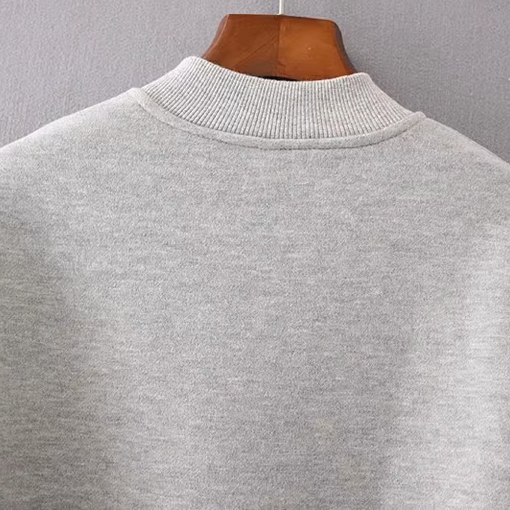 Long Plush-Lined Over-Knee Sweatshirt for Women - Cozy and Stylish - 图片 11