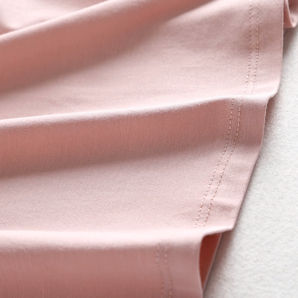 Cotton V-Neck Short Sleeve T-Shirt for Women - Stylish and Comfortable - 图片 7