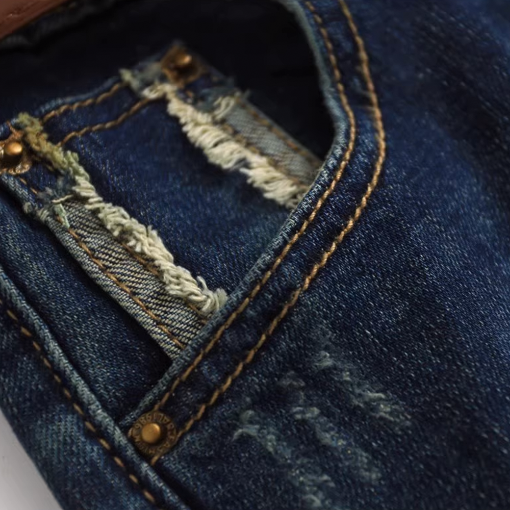 Slim Fit Flare Leg Jeans for Women with Belt - High-Waisted Raw Hem Flared Trousers - 图片 9