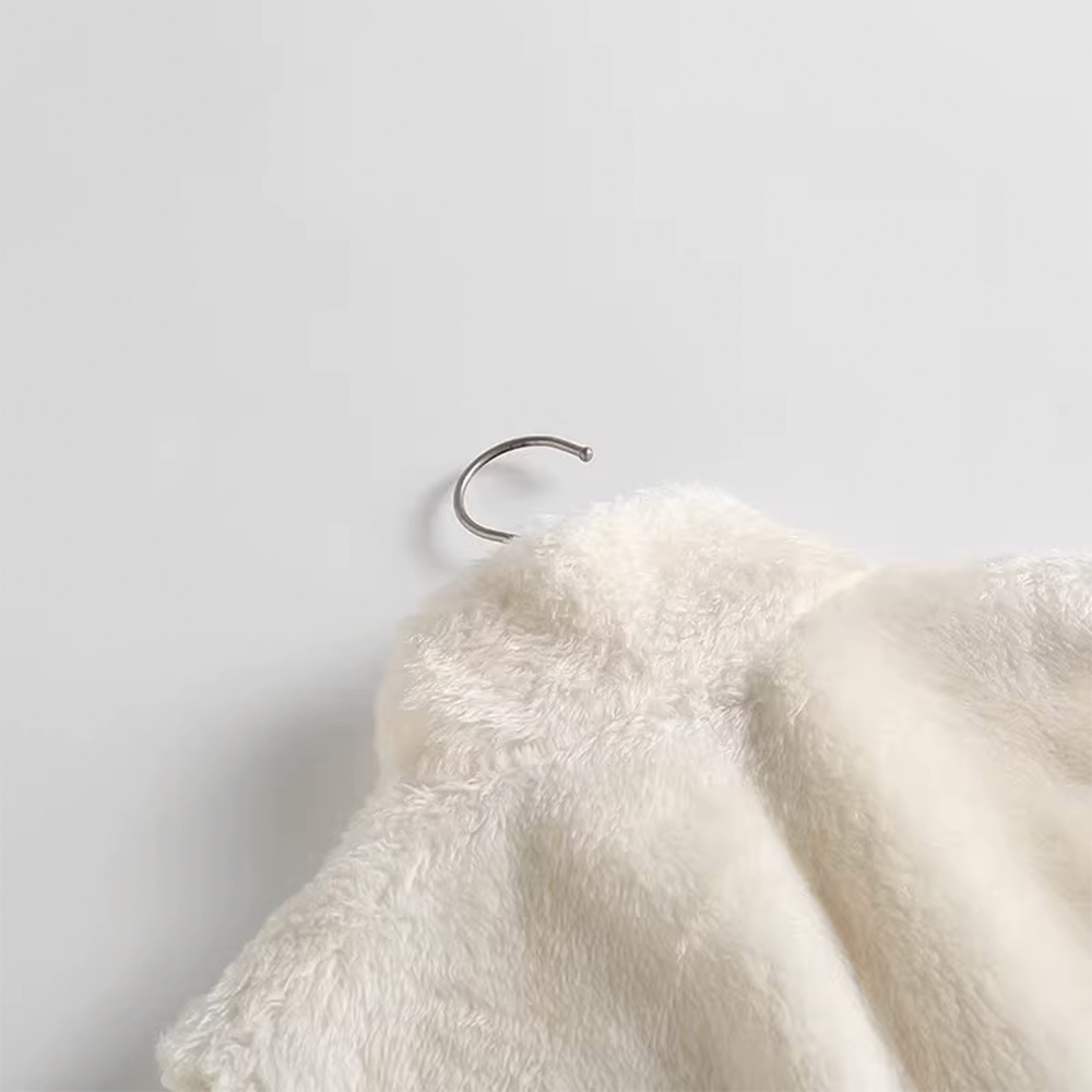 Plush Fleece Vest Waistcoat Coral Fleece Coat for Women - 图片 11