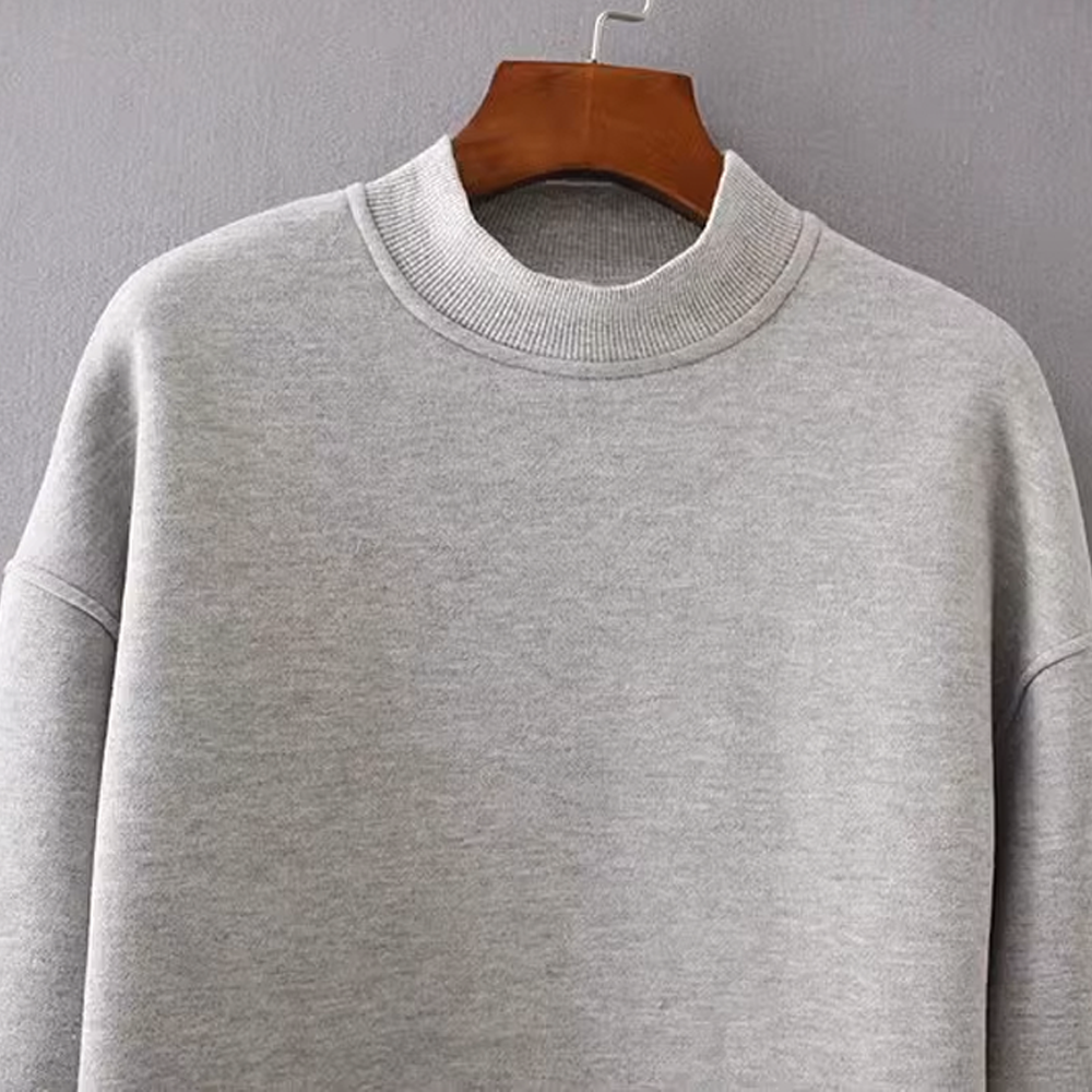 Long Plush-Lined Over-Knee Sweatshirt for Women - Cozy and Stylish - 图片 9